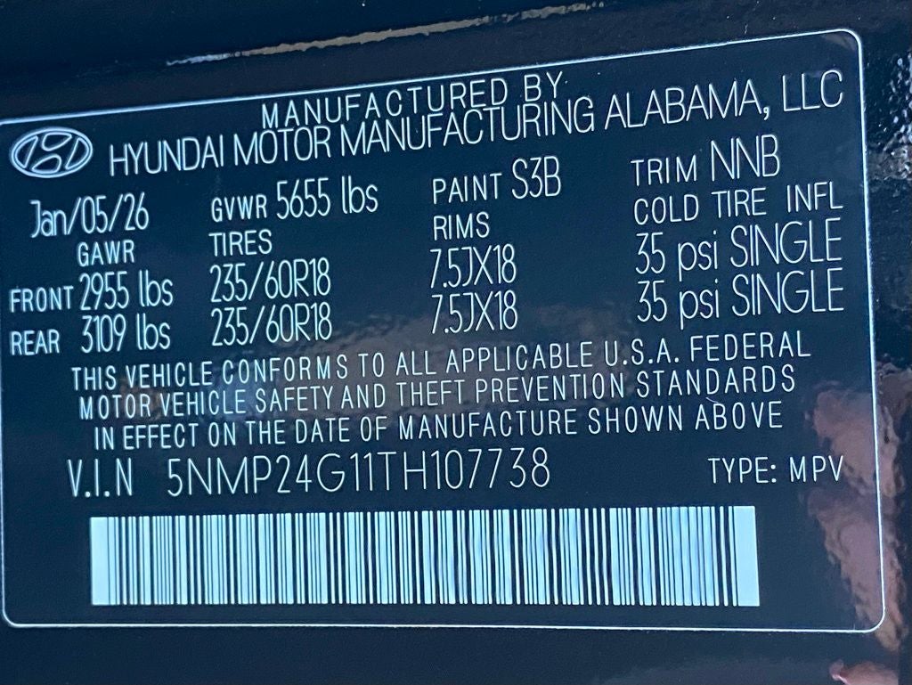 2026 Hyundai Santa Fe Hybrid SEL