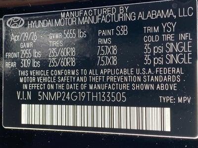 2026 Hyundai Santa Fe Hybrid SEL
