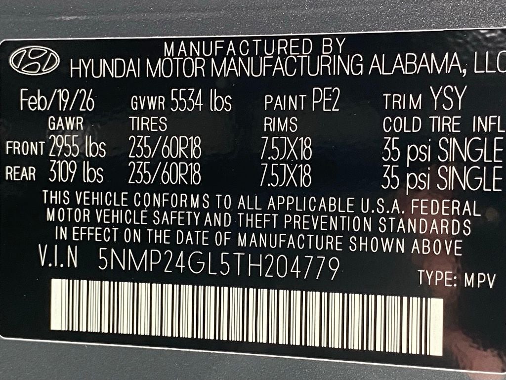 2026 Hyundai Santa Fe SEL