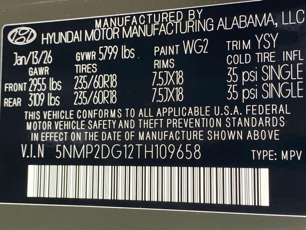 2026 Hyundai Santa Fe Hybrid SEL