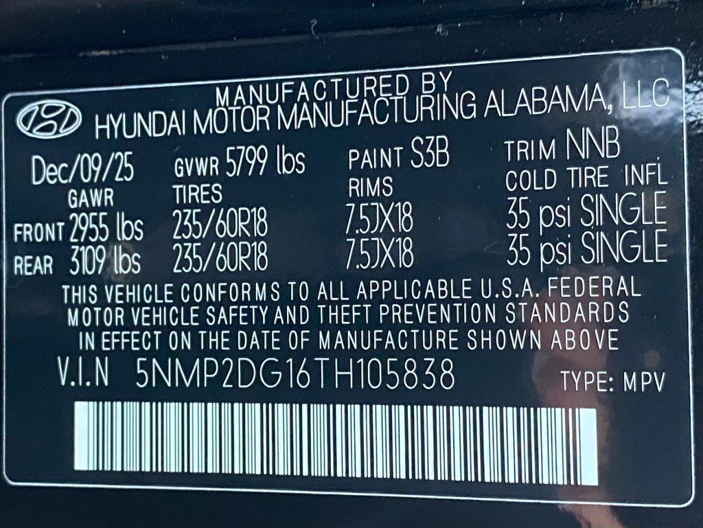 2026 Hyundai Santa Fe Hybrid SEL