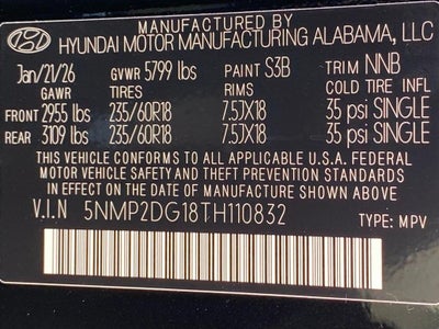 2026 Hyundai Santa Fe Hybrid SEL