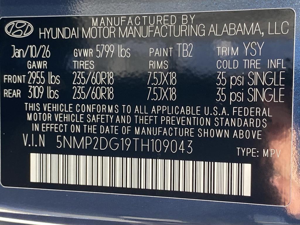 2026 Hyundai Santa Fe Hybrid SEL