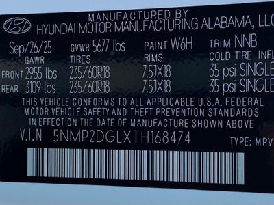 2026 Hyundai Santa Fe SEL AWD