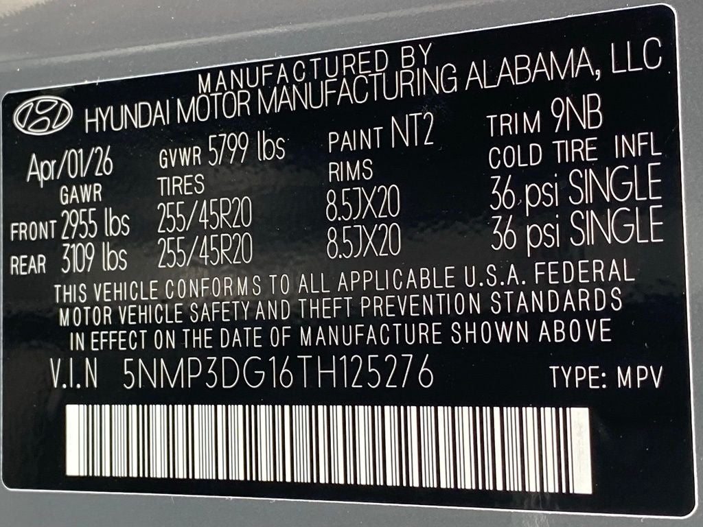 2026 Hyundai Santa Fe Hybrid Limited