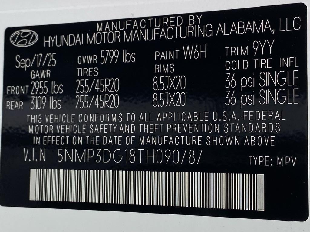 2026 Hyundai Santa Fe Hybrid Limited