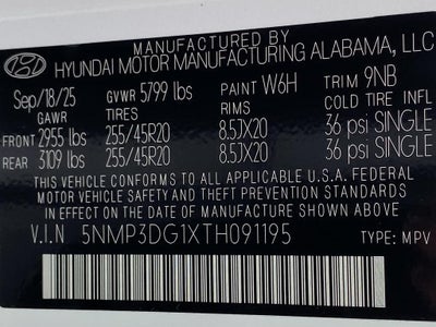 2026 Hyundai Santa Fe Hybrid Limited