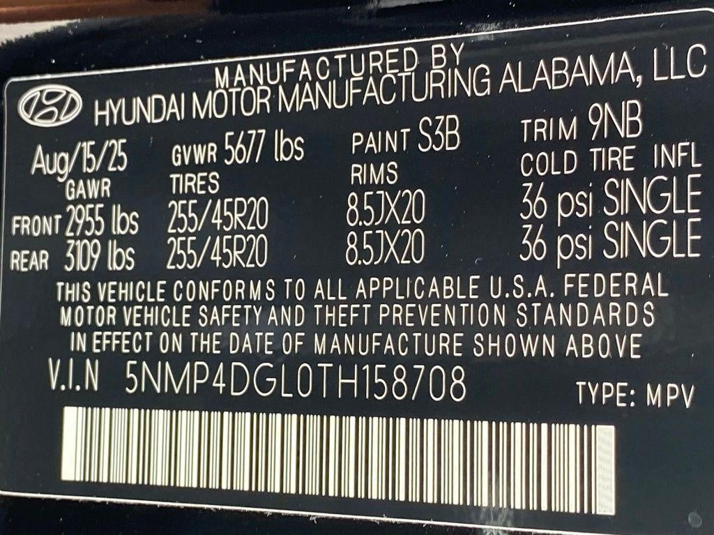 2026 Hyundai Santa Fe Limited AWD