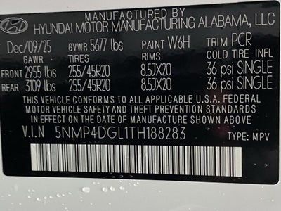 2026 Hyundai Santa Fe Limited AWD