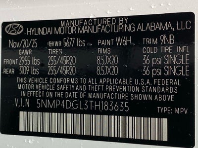 2026 Hyundai Santa Fe Limited AWD