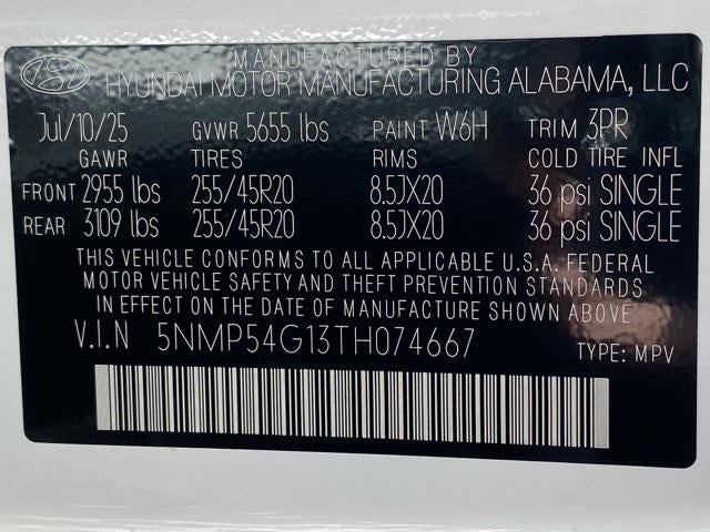 2026 Hyundai Santa Fe Hybrid Calligraphy