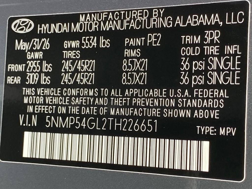 2026 Hyundai Santa Fe Calligraphy