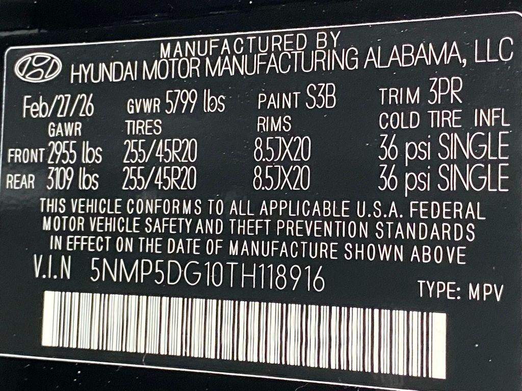 2026 Hyundai Santa Fe Hybrid Calligraphy