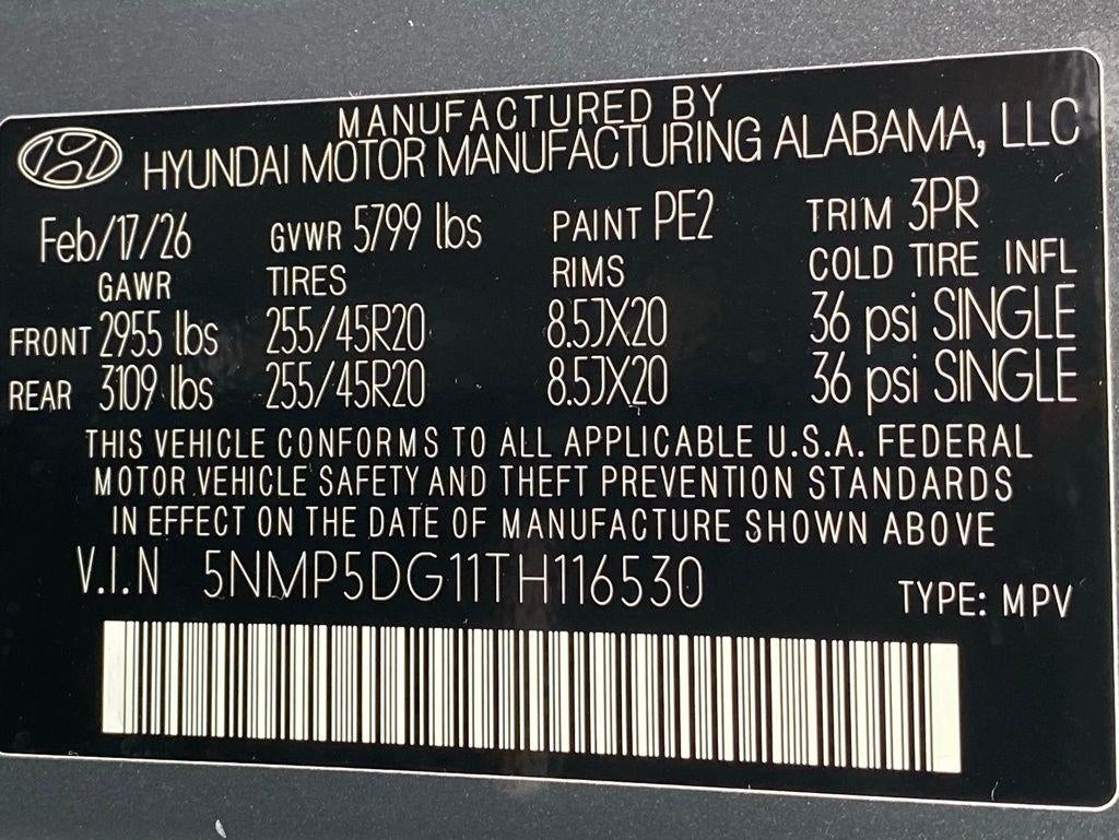 2026 Hyundai Santa Fe Hybrid Calligraphy