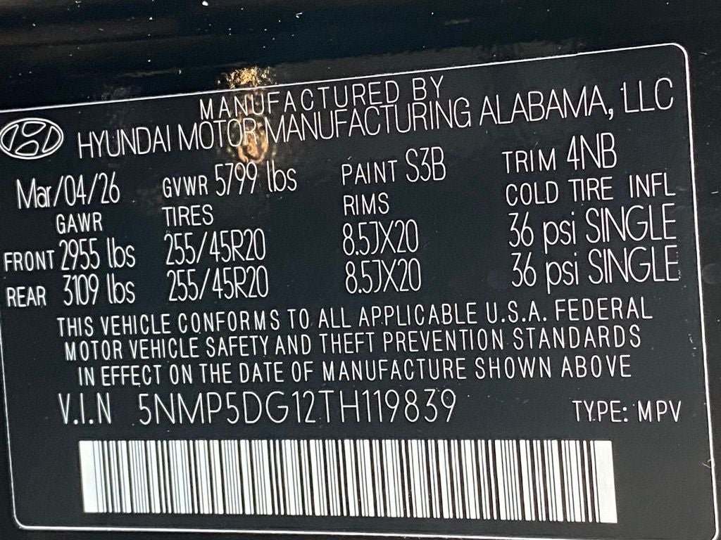 2026 Hyundai Santa Fe Hybrid Calligraphy