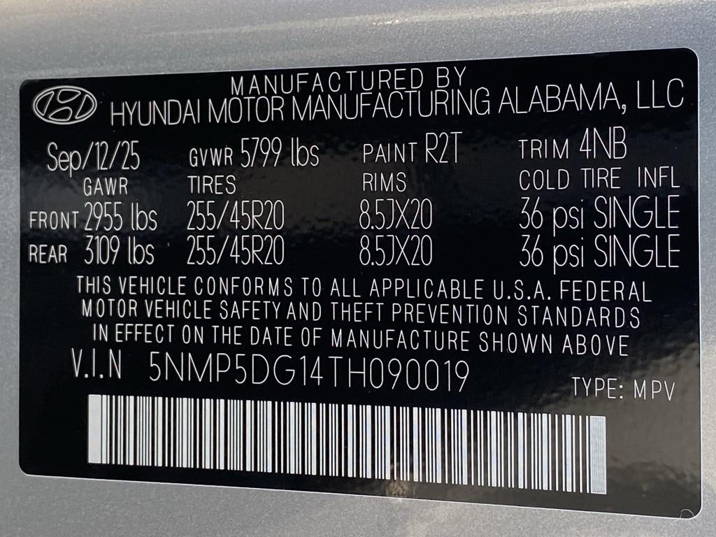 2026 Hyundai Santa Fe Hybrid Calligraphy