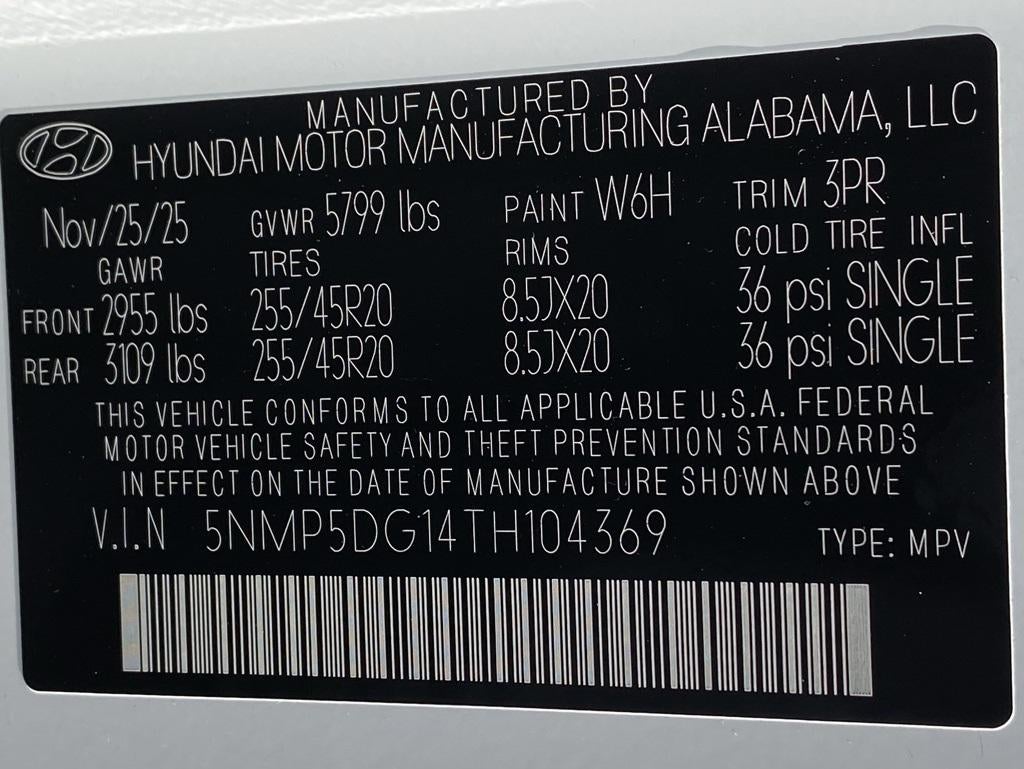 2026 Hyundai Santa Fe Hybrid Calligraphy