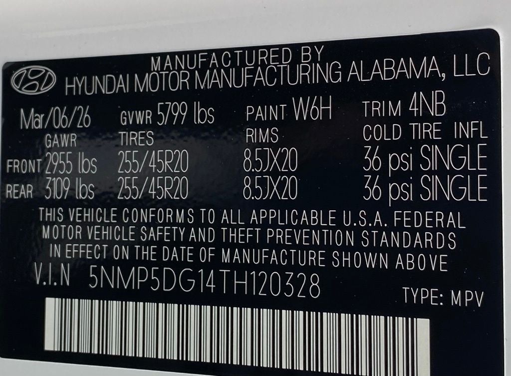 2026 Hyundai Santa Fe Hybrid Calligraphy