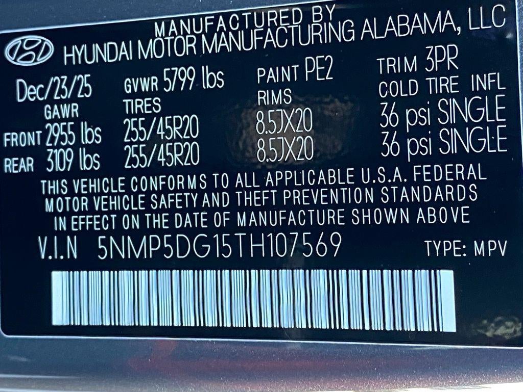 2026 Hyundai Santa Fe Hybrid Calligraphy