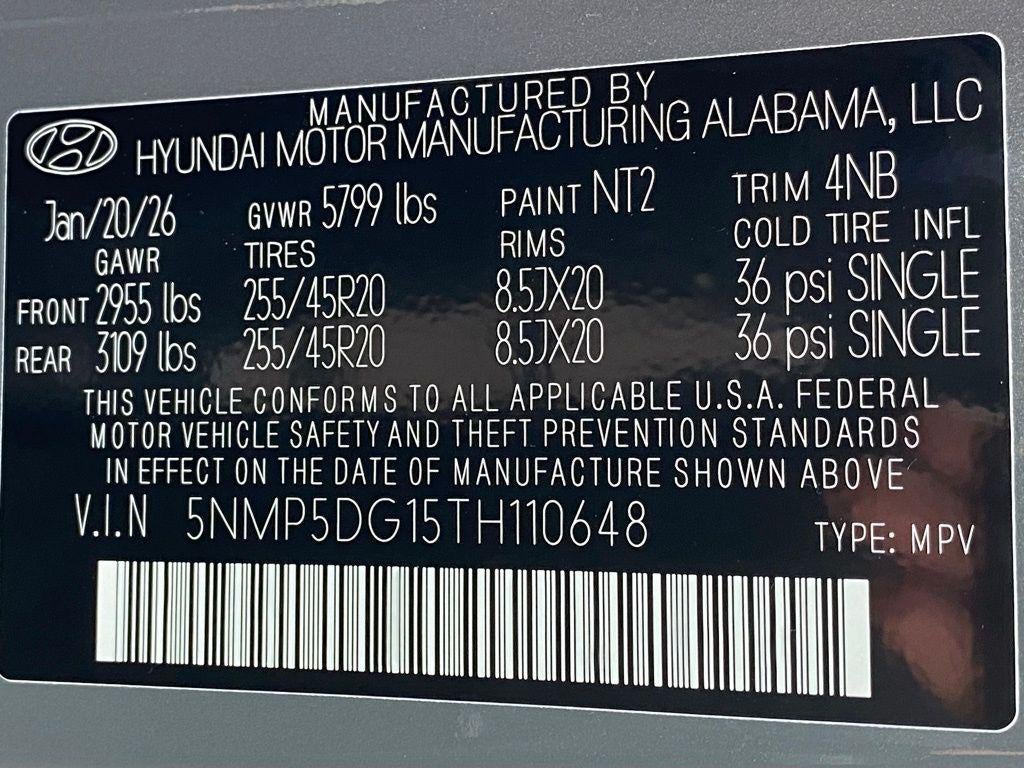 2026 Hyundai Santa Fe Hybrid Calligraphy