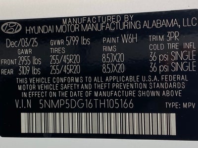 2026 Hyundai Santa Fe Hybrid Calligraphy