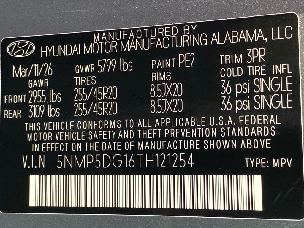 2026 Hyundai Santa Fe Hybrid Calligraphy