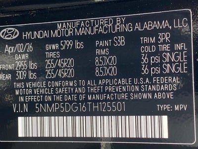 2026 Hyundai Santa Fe Hybrid Calligraphy