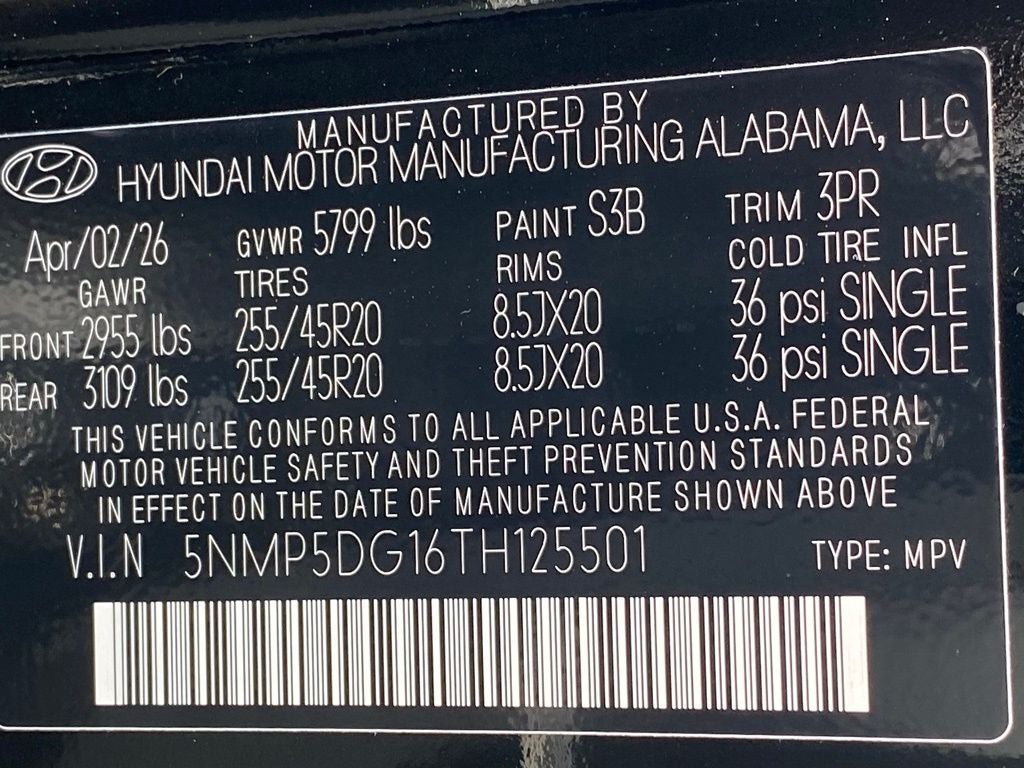 2026 Hyundai Santa Fe Hybrid Calligraphy