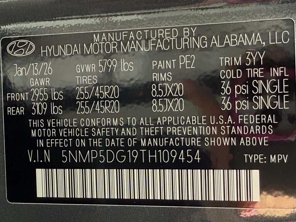 2026 Hyundai Santa Fe Hybrid Calligraphy