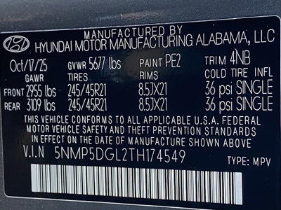 2026 Hyundai Santa Fe Calligraphy AWD