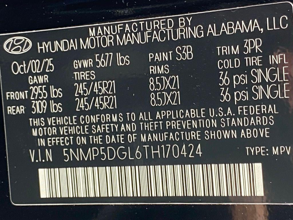 2026 Hyundai Santa Fe Calligraphy AWD