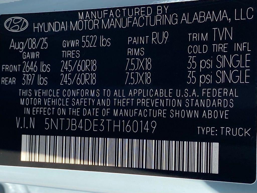 2026 Hyundai Santa Cruz SEL FWD