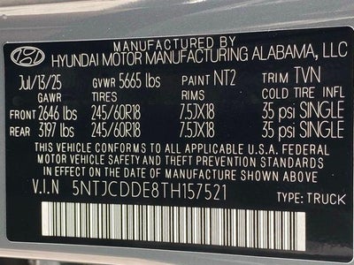 2026 Hyundai Santa Cruz SEL Activity AWD