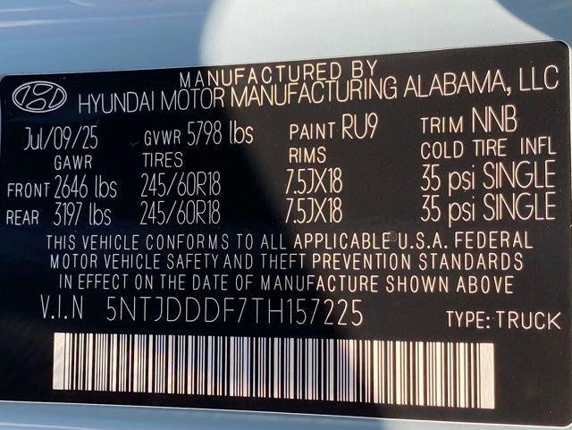 2026 Hyundai Santa Cruz XRT