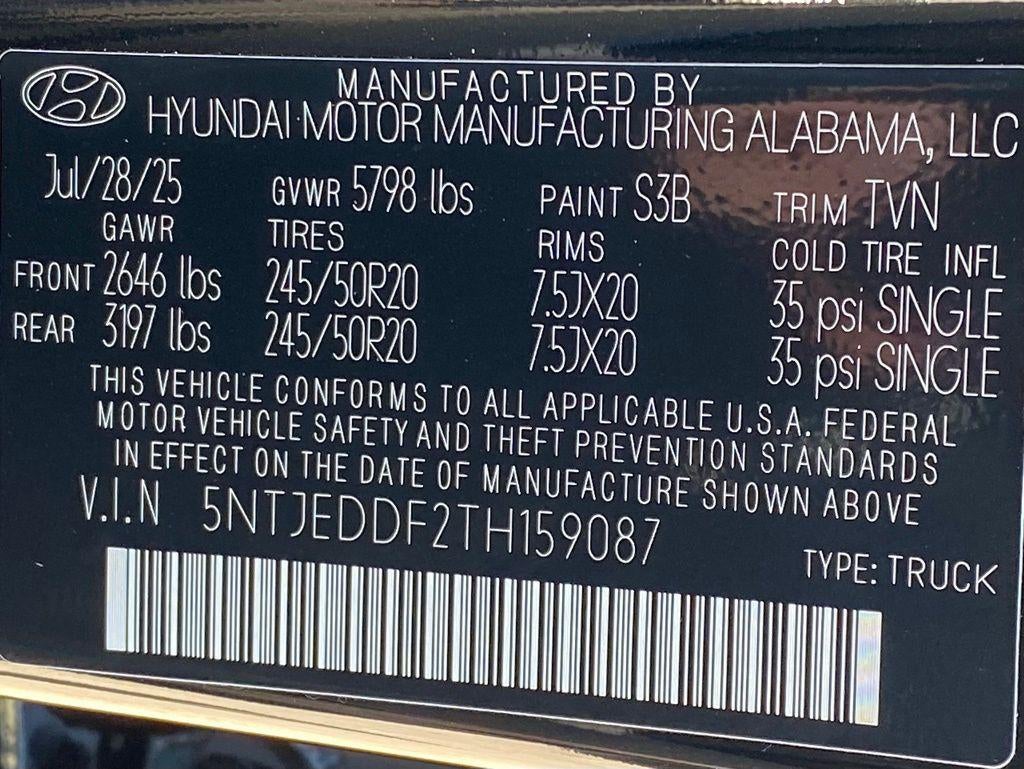 2026 Hyundai Santa Cruz Limited