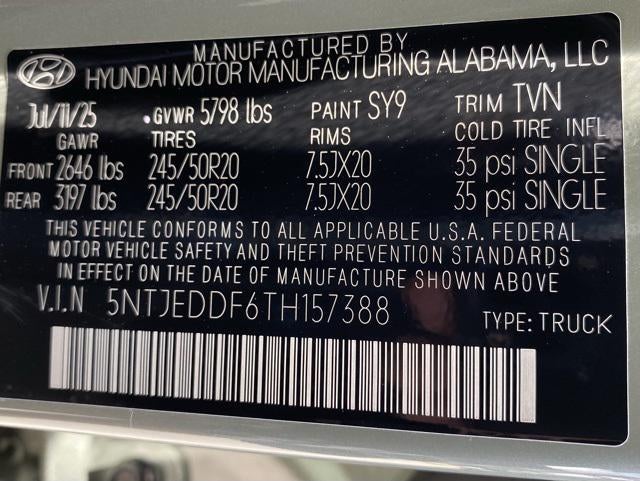 2026 Hyundai Santa Cruz Limited