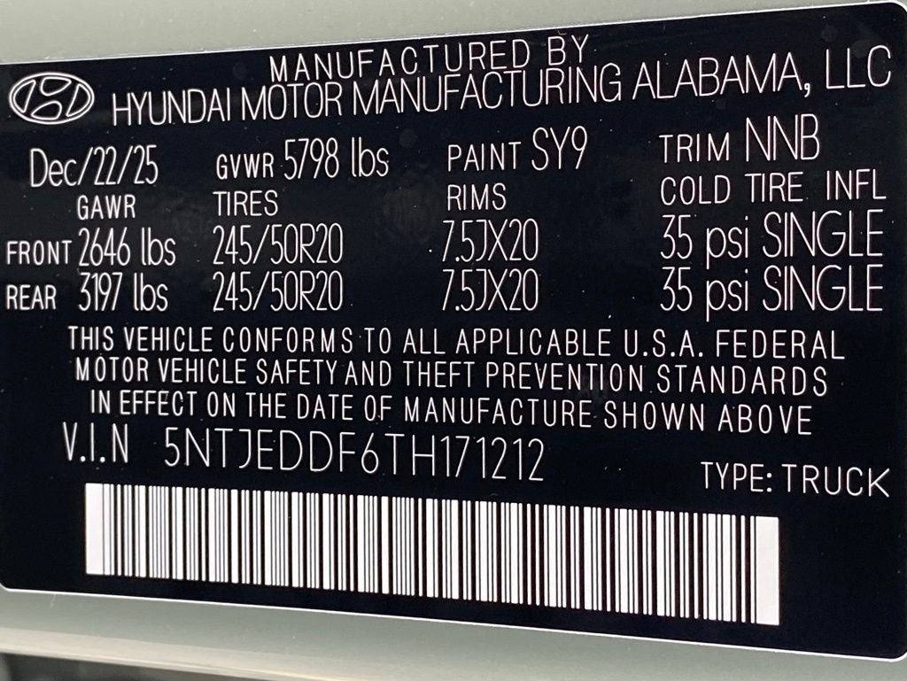 2026 Hyundai Santa Cruz Limited