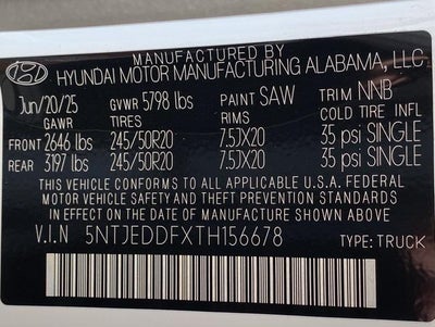 2026 Hyundai Santa Cruz Limited