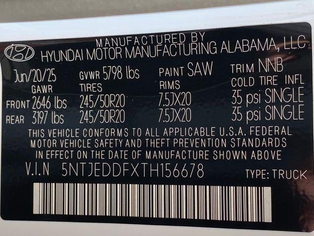 2026 Hyundai Santa Cruz Limited