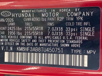 2026 Hyundai Kona SEL Sport FWD