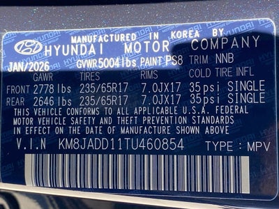 2026 Hyundai Tucson Hybrid Blue SE