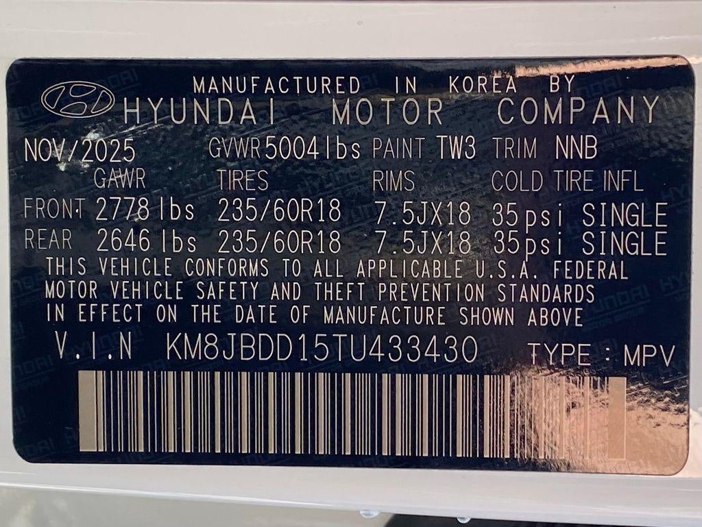 2026 Hyundai Tucson Hybrid SEL AWD
