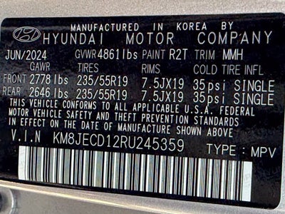 2024 Hyundai Tucson Hybrid Limited