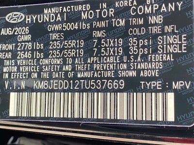 2026 Hyundai Tucson Hybrid Limited