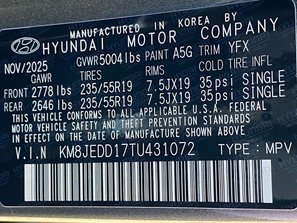 2026 Hyundai Tucson Hybrid Limited