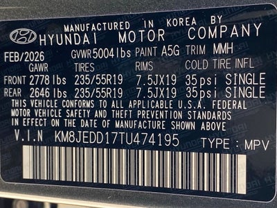 2026 Hyundai Tucson Hybrid Limited