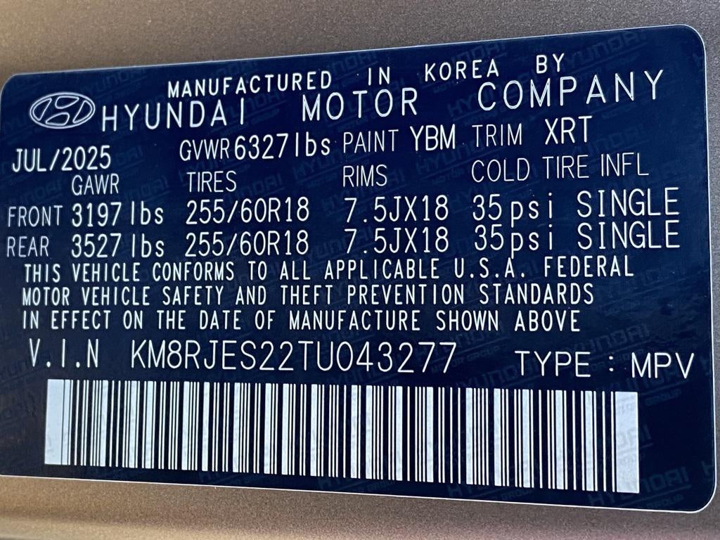 2026 Hyundai Palisade XRT Pro