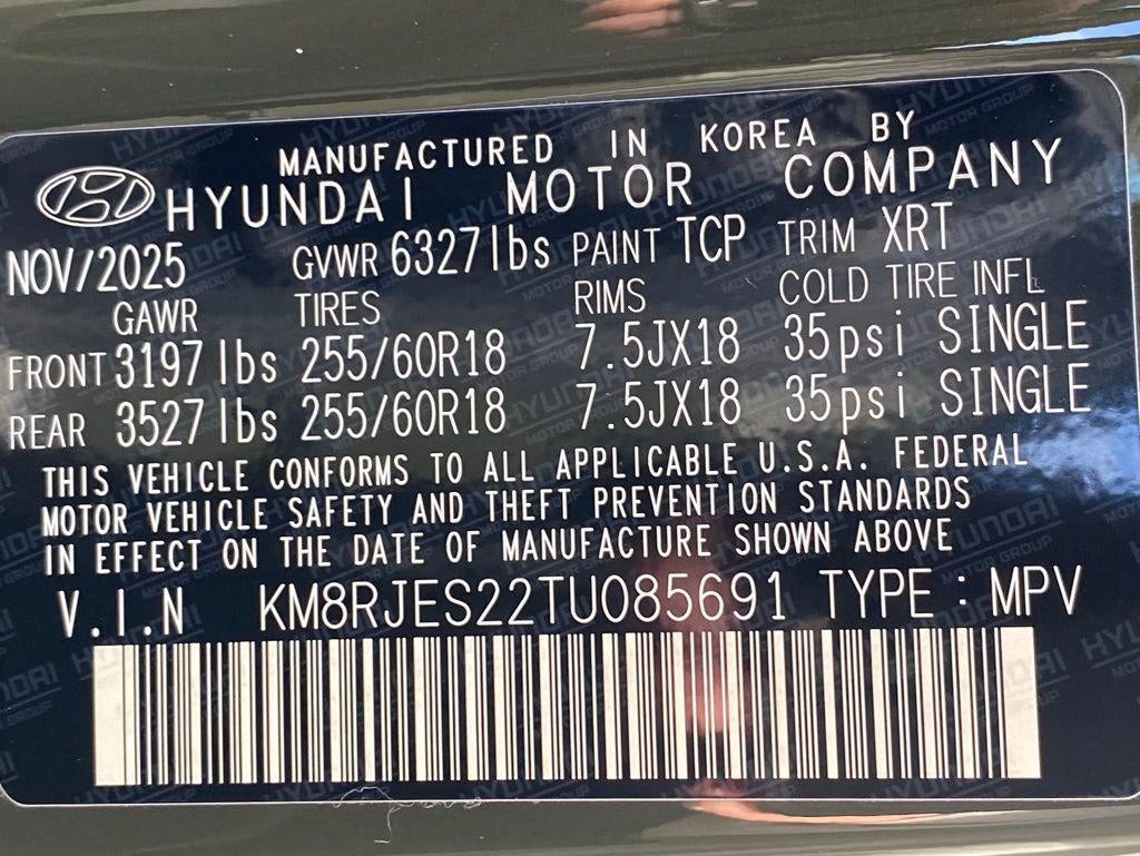 2026 Hyundai Palisade XRT Pro