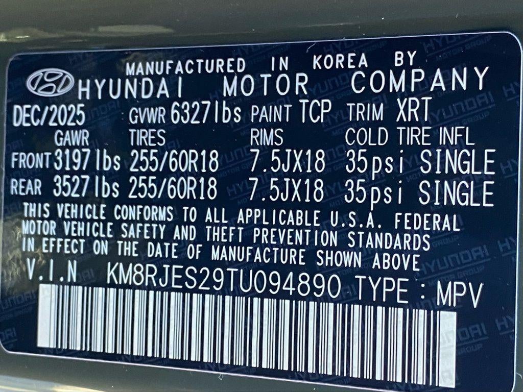 2026 Hyundai Palisade XRT Pro