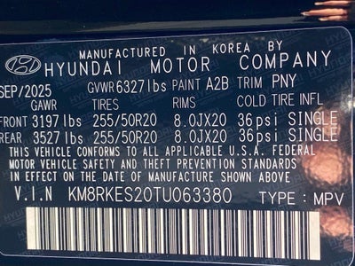 2026 Hyundai Palisade Limited AWD